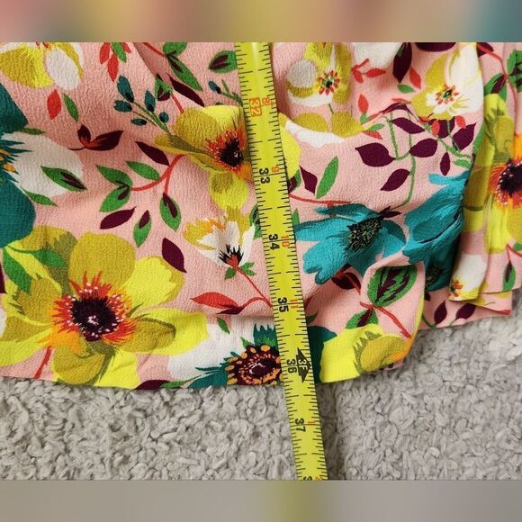 NWT $255 Aidan Mattox PRINTED COCKTAIL WRAP DRESS  Size 4 - Picture 4 of 4